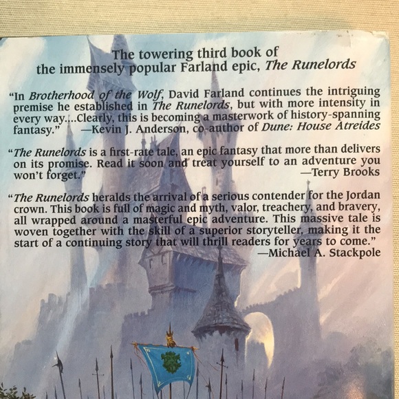 🌈2/$8 Wizardborn #3 in Runelords Series - Picture 3 of 12